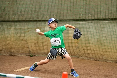 ブルペン投球体験